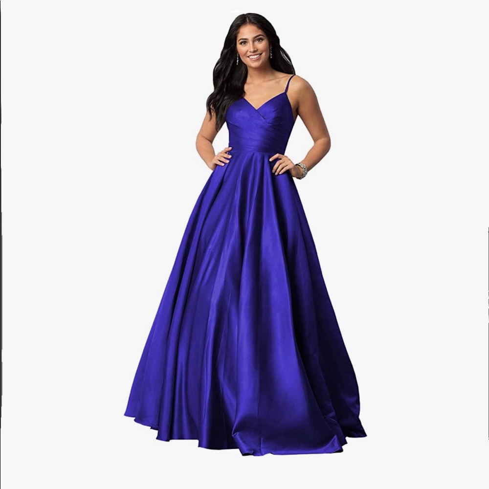 Blue Prom Dress